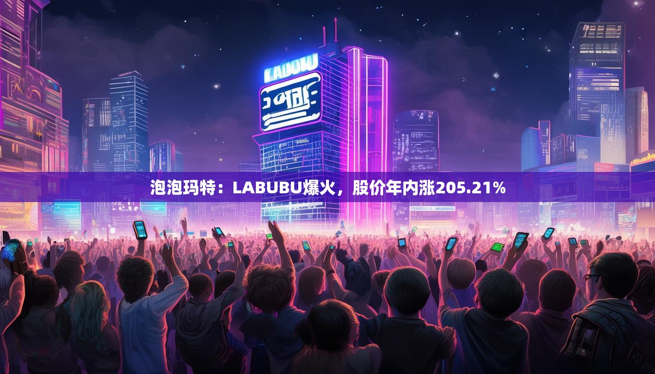 泡泡玛特：LABUBU爆火，股价年内涨205.21%