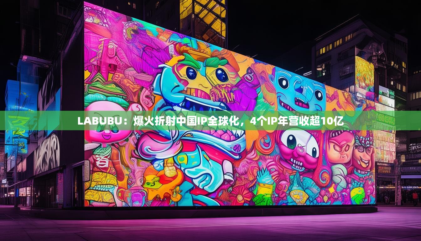 LABUBU:爆火折射中国IP全球化,4个IP年营收超10亿 LABUBU:爆火折射中国IP全球化,4个IP年营收超10亿