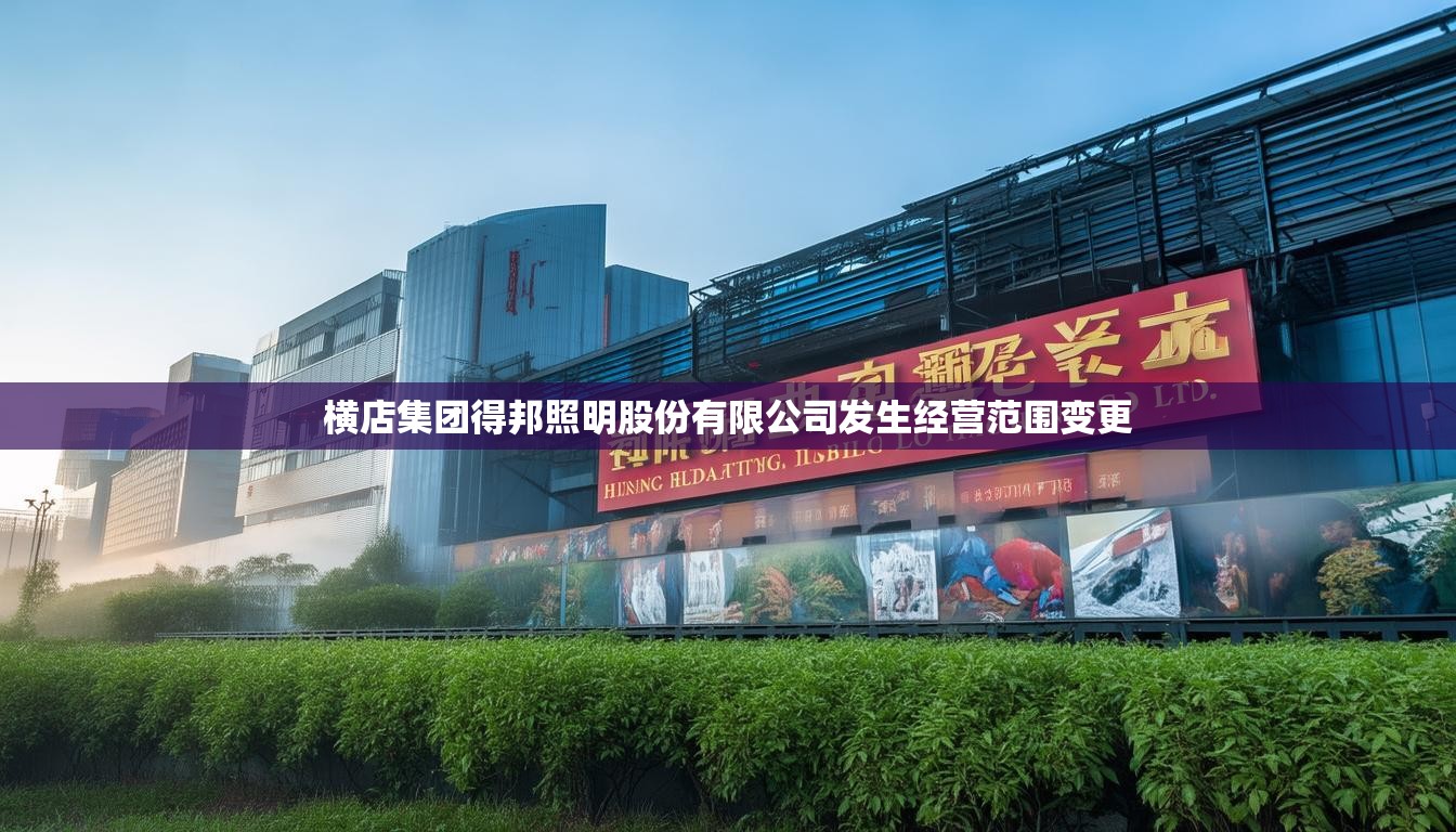 横店集团得邦照明股份有限公司发生经营范围变更 横店集团得邦照明股份有限公司发生经营范围变更