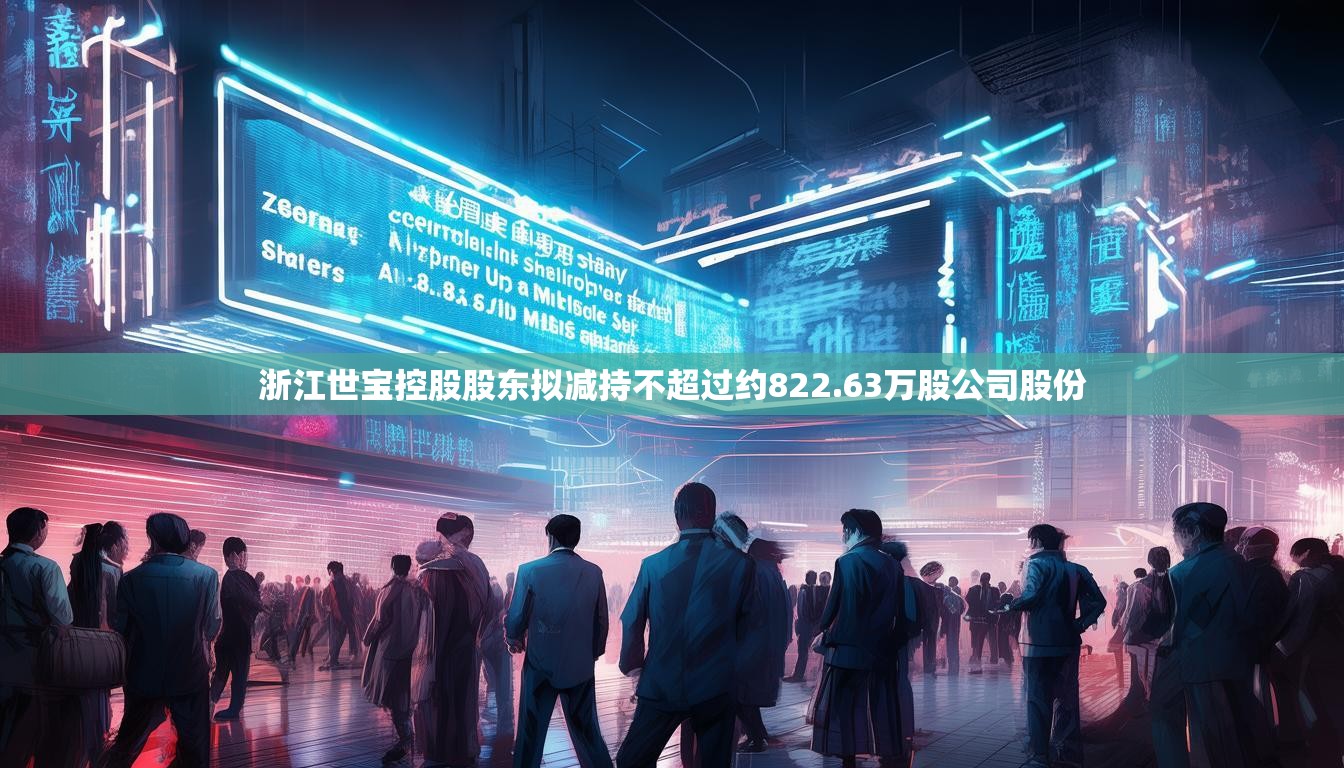 浙江世宝控股股东拟减持不超过约822.63万股公司股份