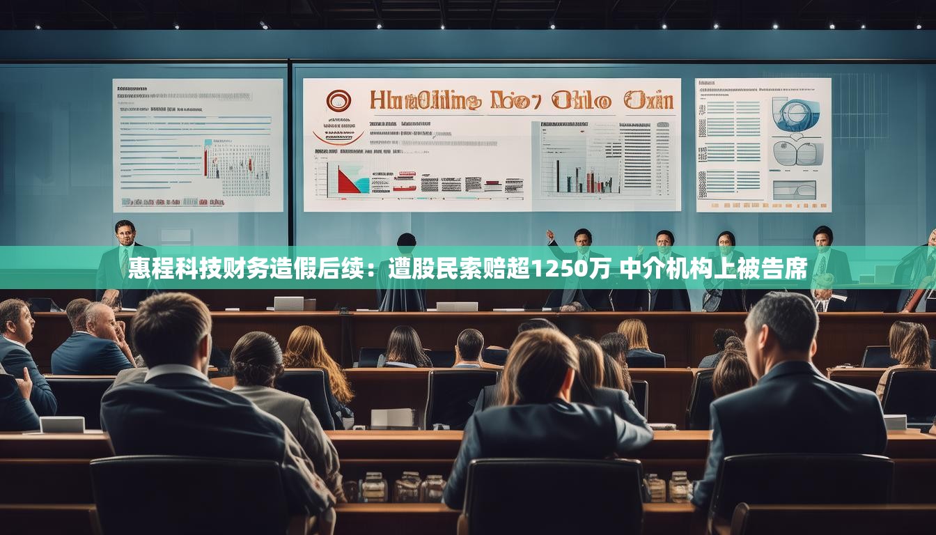 惠程科技财务造假后续：遭股民索赔超1250万 中介机构上被告席