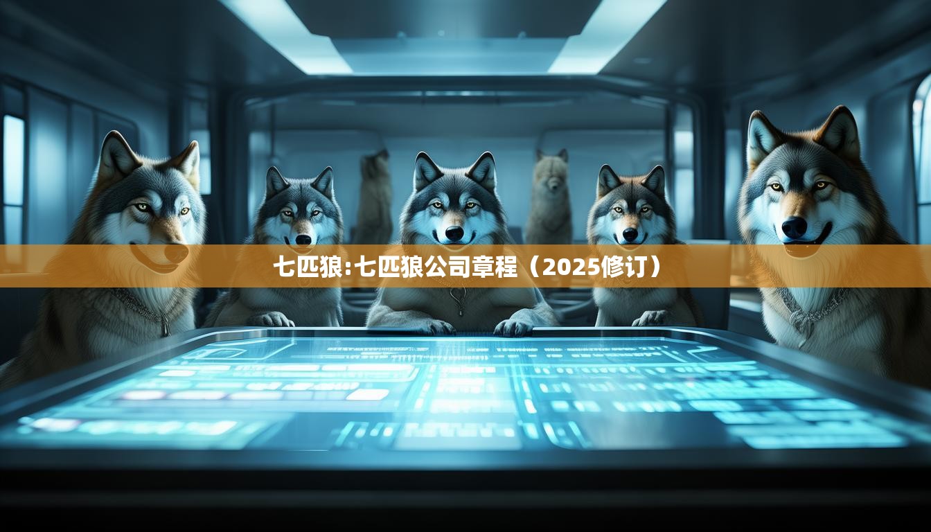 七匹狼:七匹狼公司章程（2025修订）