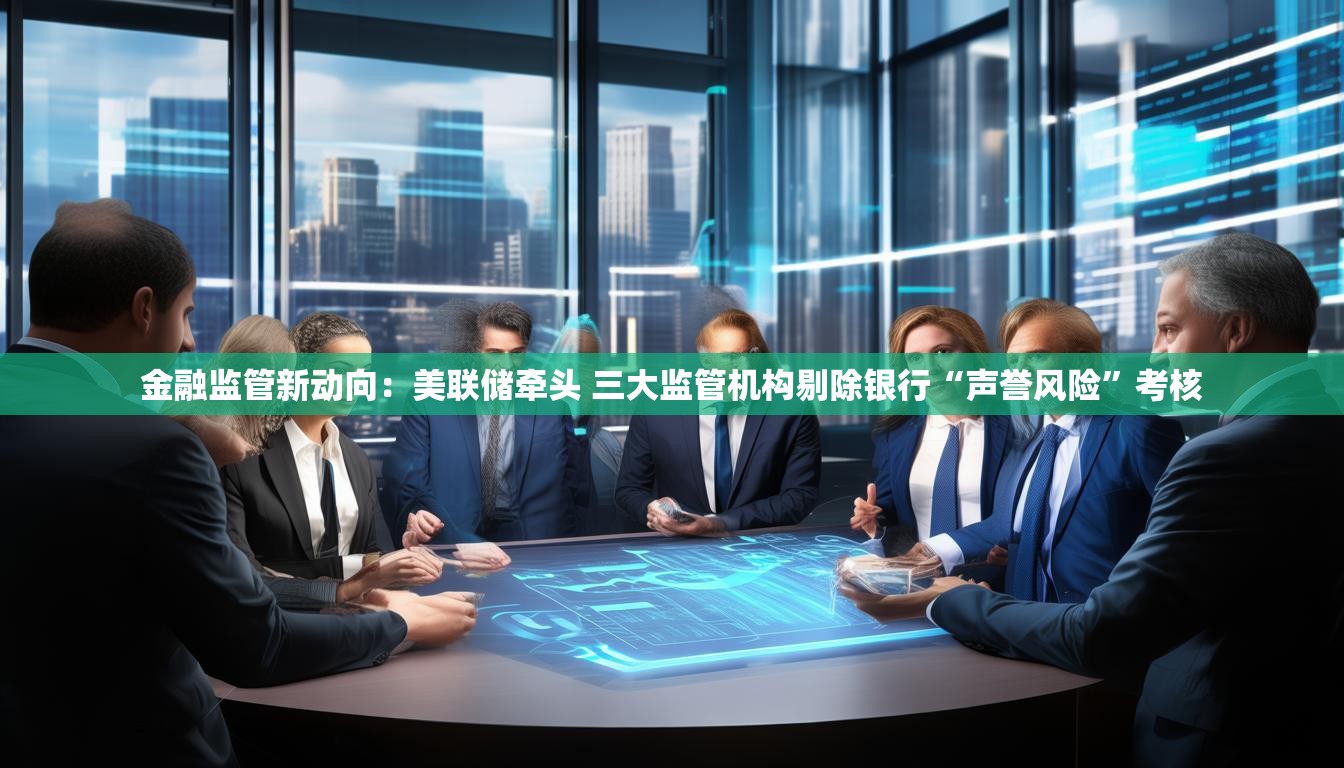 金融监管新动向：美联储牵头 三大监管机构剔除银行“声誉风险”考核