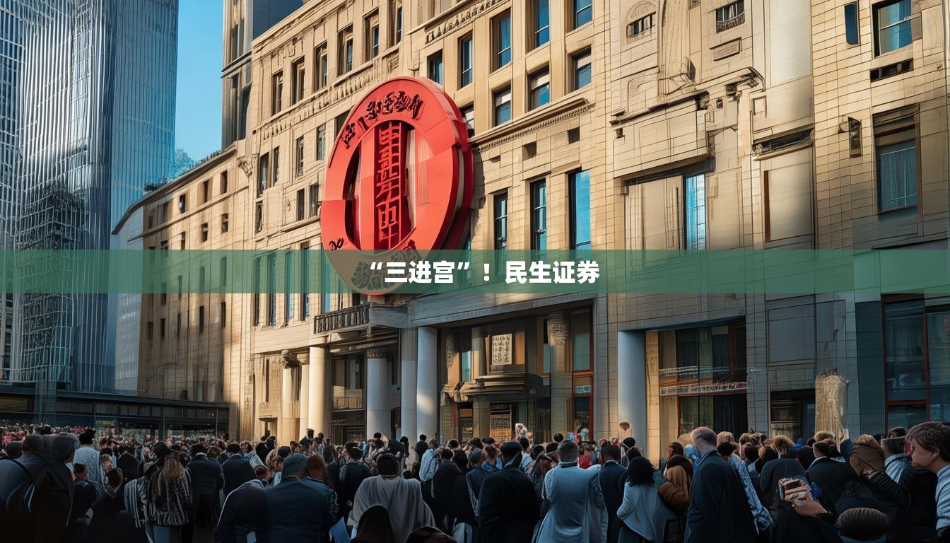 “三进宫”！民生证券