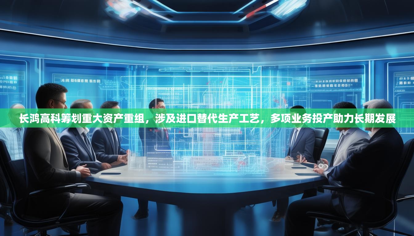 长鸿高科筹划重大资产重组，涉及进口替代生产工艺，多项业务投产助力长期发展