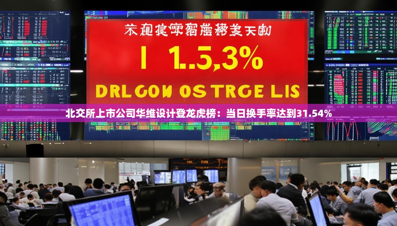 北交所上市公司华维设计登龙虎榜：当日换手率达到31.54%