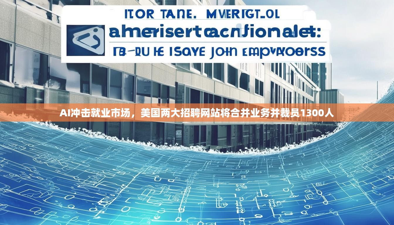 AI冲击就业市场，美国两大招聘网站将合并业务并裁员1300人