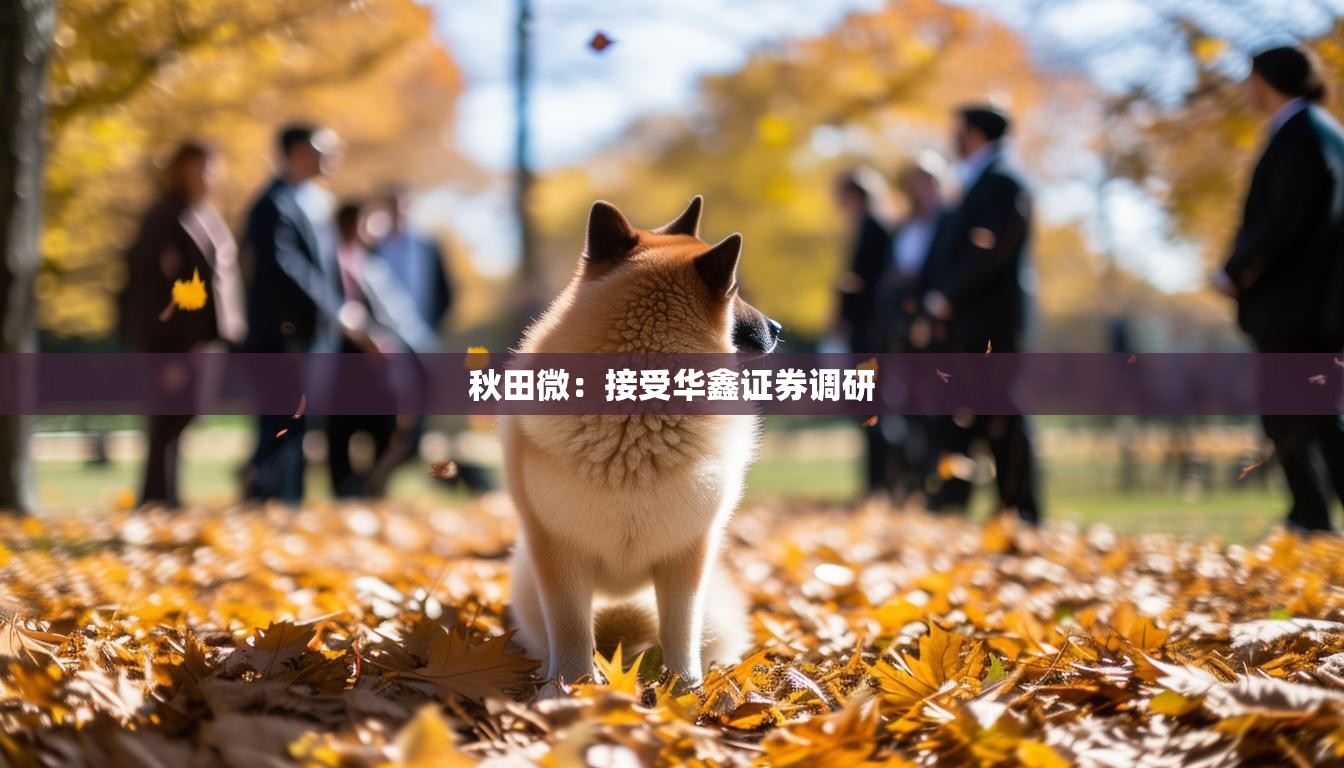 秋田微：接受华鑫证券调研