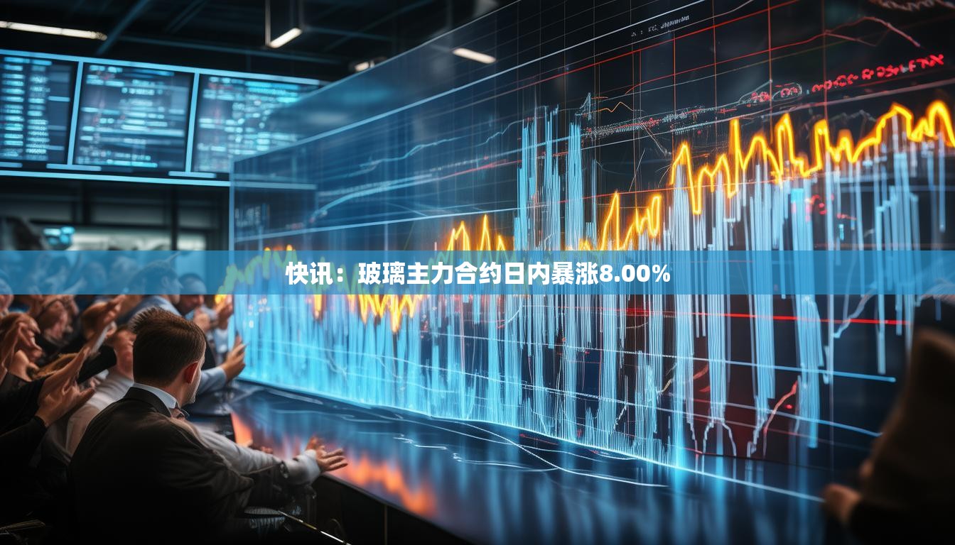 快讯：玻璃主力合约日内暴涨8.00%